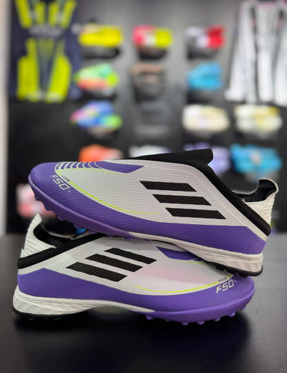 Demi Crampons Adidas F50 Sans Lacets