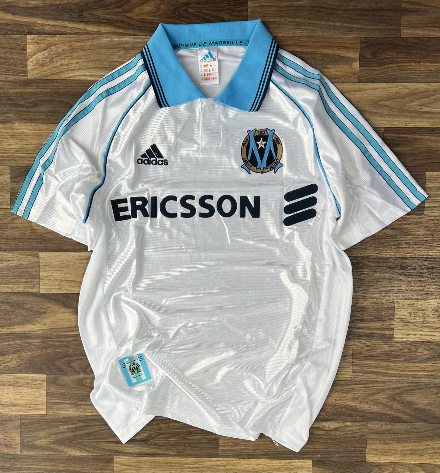 T-shirt vintage Olympique de Marseille, saison 1998/1999