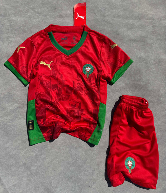 Tenue Enfant Équipe du Maroc domicile 2024/2025